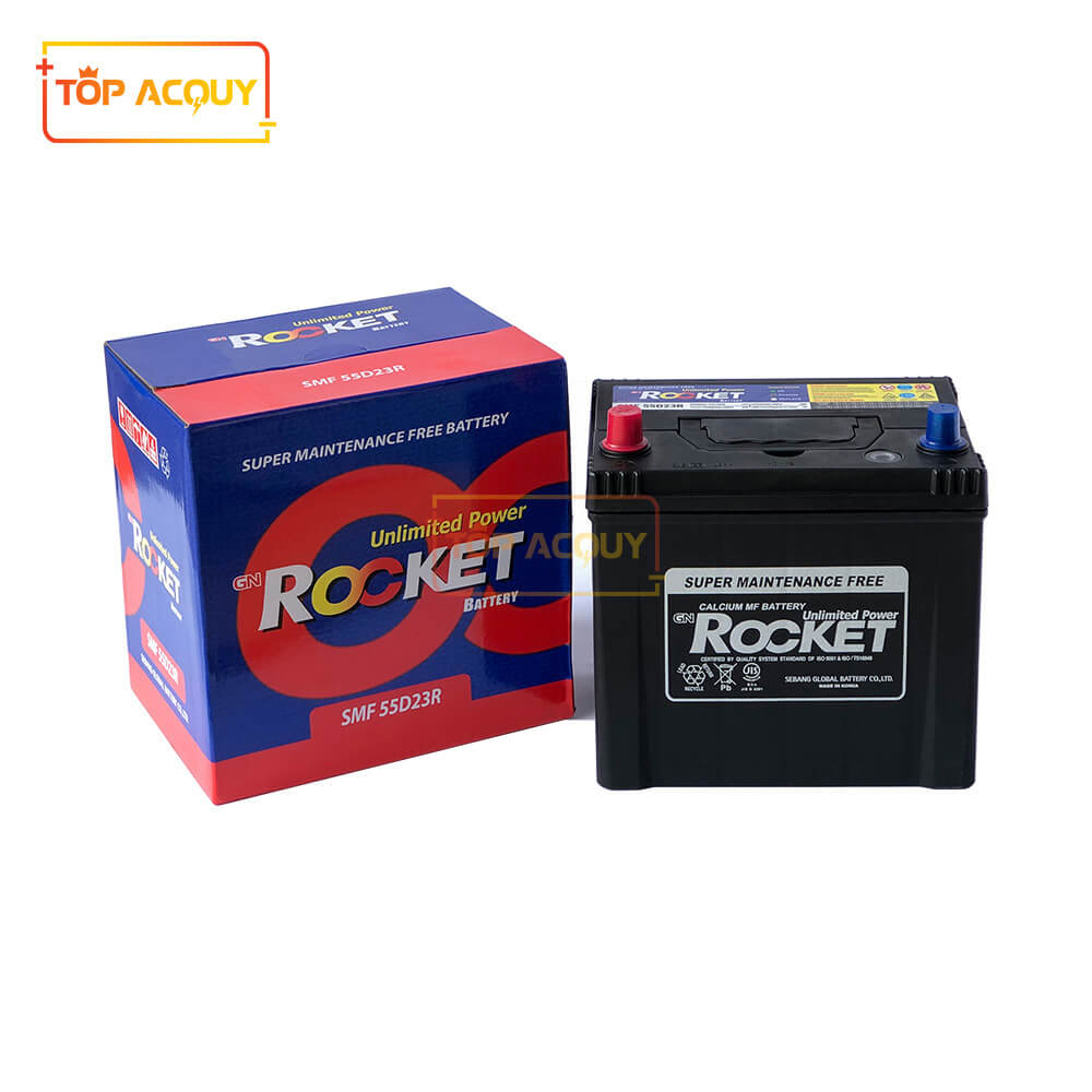 [ROCKET-12V-60AH-MF] Ắc quy Rocket 12V 60Ah MF